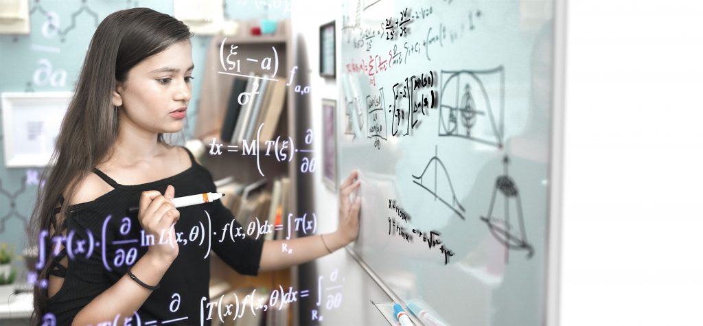 Indian,Teen,Student,Worried,Write,Formula,Think,Of,Sums,,Look โจทย์แบบ Productive Failure ช่วยสร้างการเรียนรู้เชิงลึก