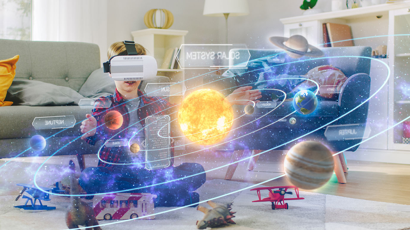 Metaverse สภาพแวดล้อมของโลกเสมือนที่ใช้ร่วมกันซึ่งผู้คนสามารถเข้าถึงได้ผ่านทางอินเทอร์เน็ตโดยใช้ Virtual Reality (VR)
